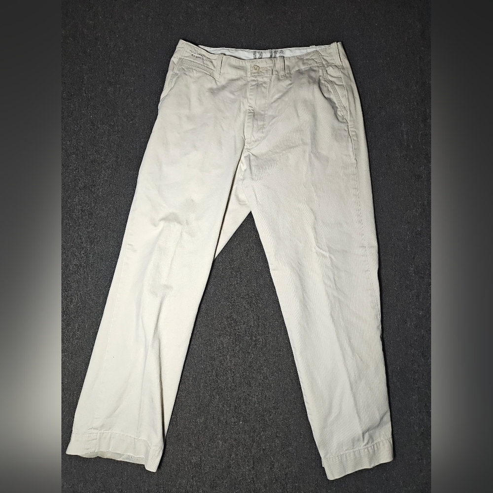 Vintage Polo Jeans Co Ralph Lauren Jeans Mens 33x30 Fit  Beige
